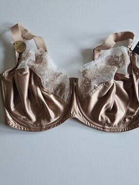 Wacoal Nude Side Note Underwire Bra 855377 Everyday Support Comfort Bra 36H NWT